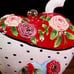 Blue Sky Clayworks Rose Teapot