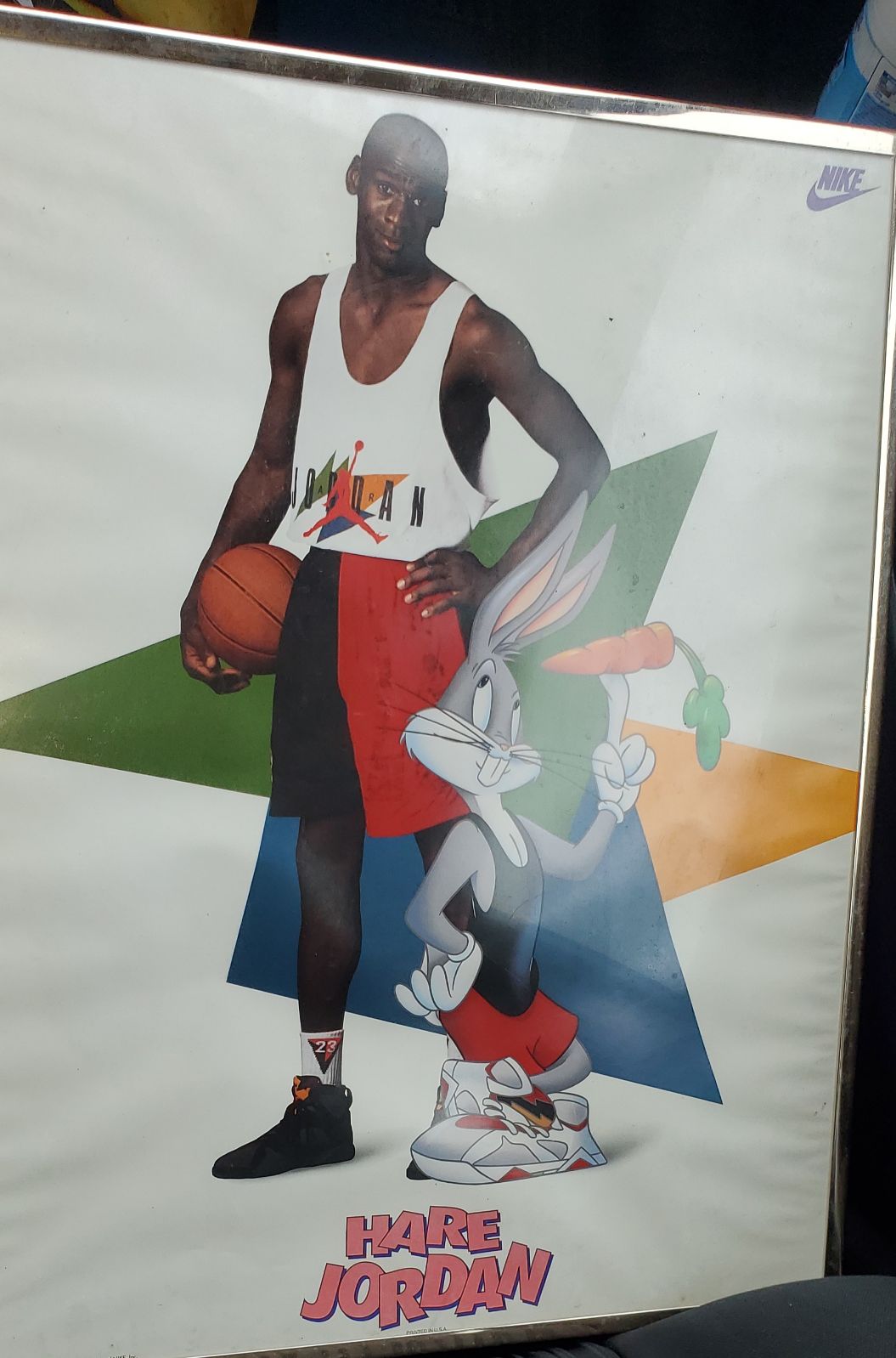 Space Jam Nike original poster