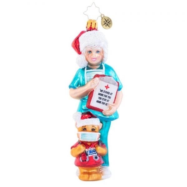 Christopher Radko Merry Medical Ornament