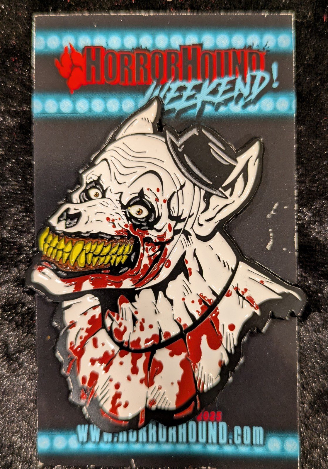 Terrifier Horrorhound Weekend Exclusive Pin