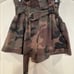 Marissa Webb Banks High Waist Canvas Camo Boyfriend Short