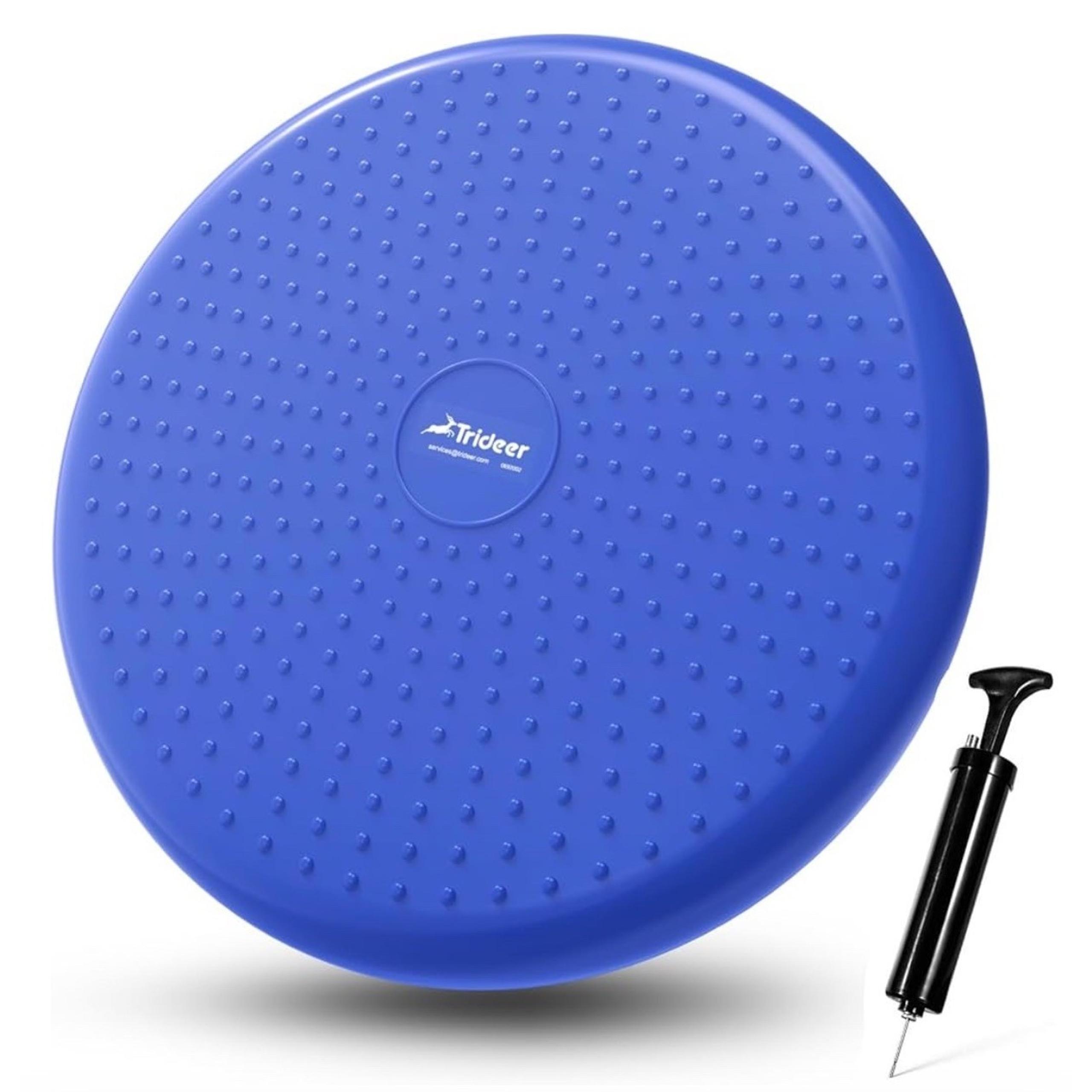 Trideer Balance Cushion New In Box Unopened Royal Blue 34" Sensory Kids Student