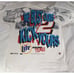 Vintage Rusty Wallace Miller Genuine Draft T-Shirt AOP 90's Nascar Shirt Size L