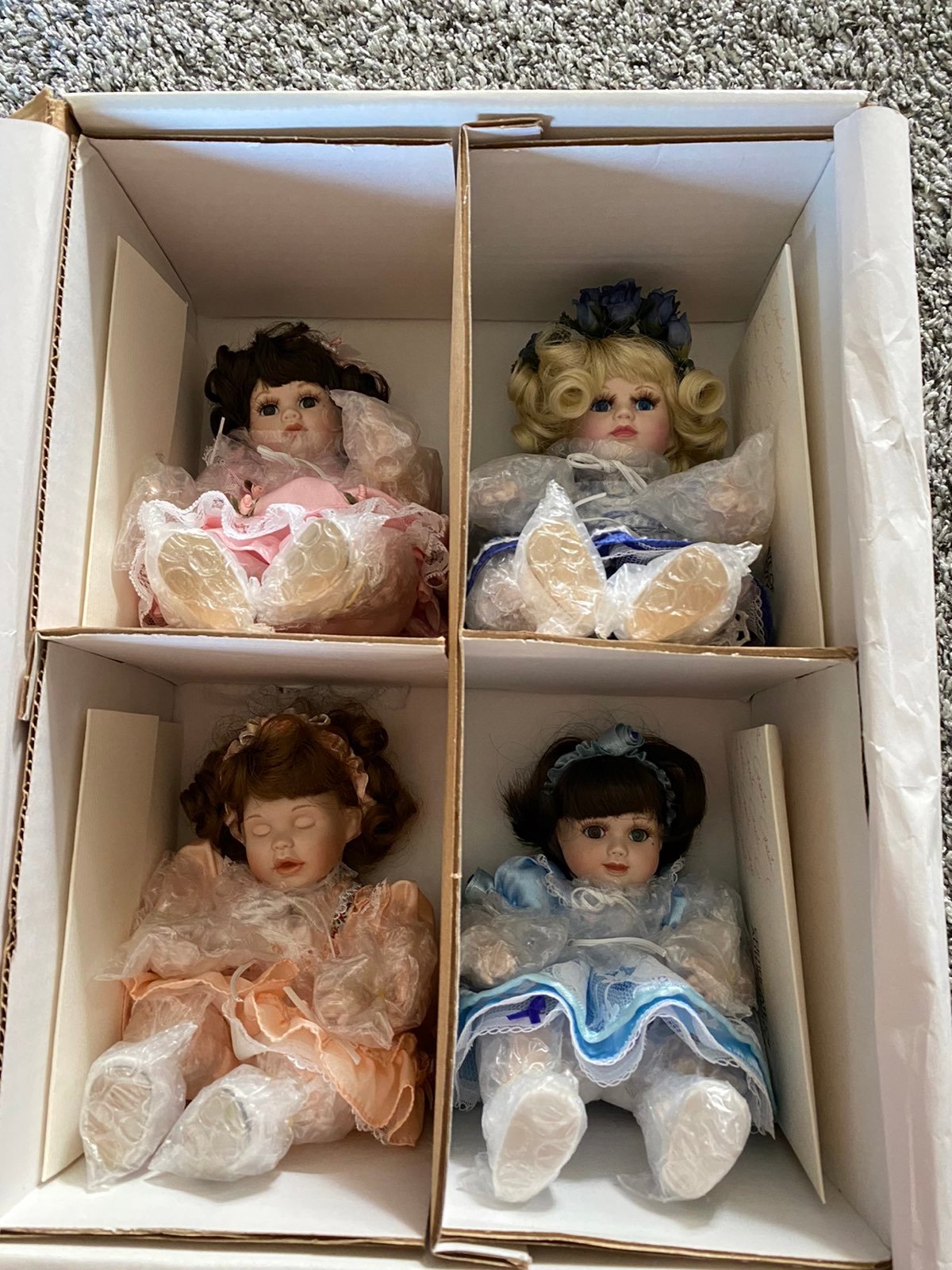 Lit of 4 2006 Marie Osmond Tiny Tots Por