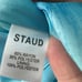STAUD Kona Blue Island Printed Maxi Skirt A-Line Skirt Size 8
