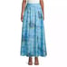 STAUD Kona Blue Island Printed Maxi Skirt A-Line Skirt Size 8