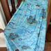 STAUD Kona Blue Island Printed Maxi Skirt A-Line Skirt Size 8