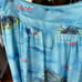STAUD Kona Blue Island Printed Maxi Skirt A-Line Skirt Size 8