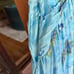 STAUD Kona Blue Island Printed Maxi Skirt A-Line Skirt Size 8