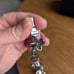 NWOT Gvenchy High End Red/Pink Crystal Flower Bracelet