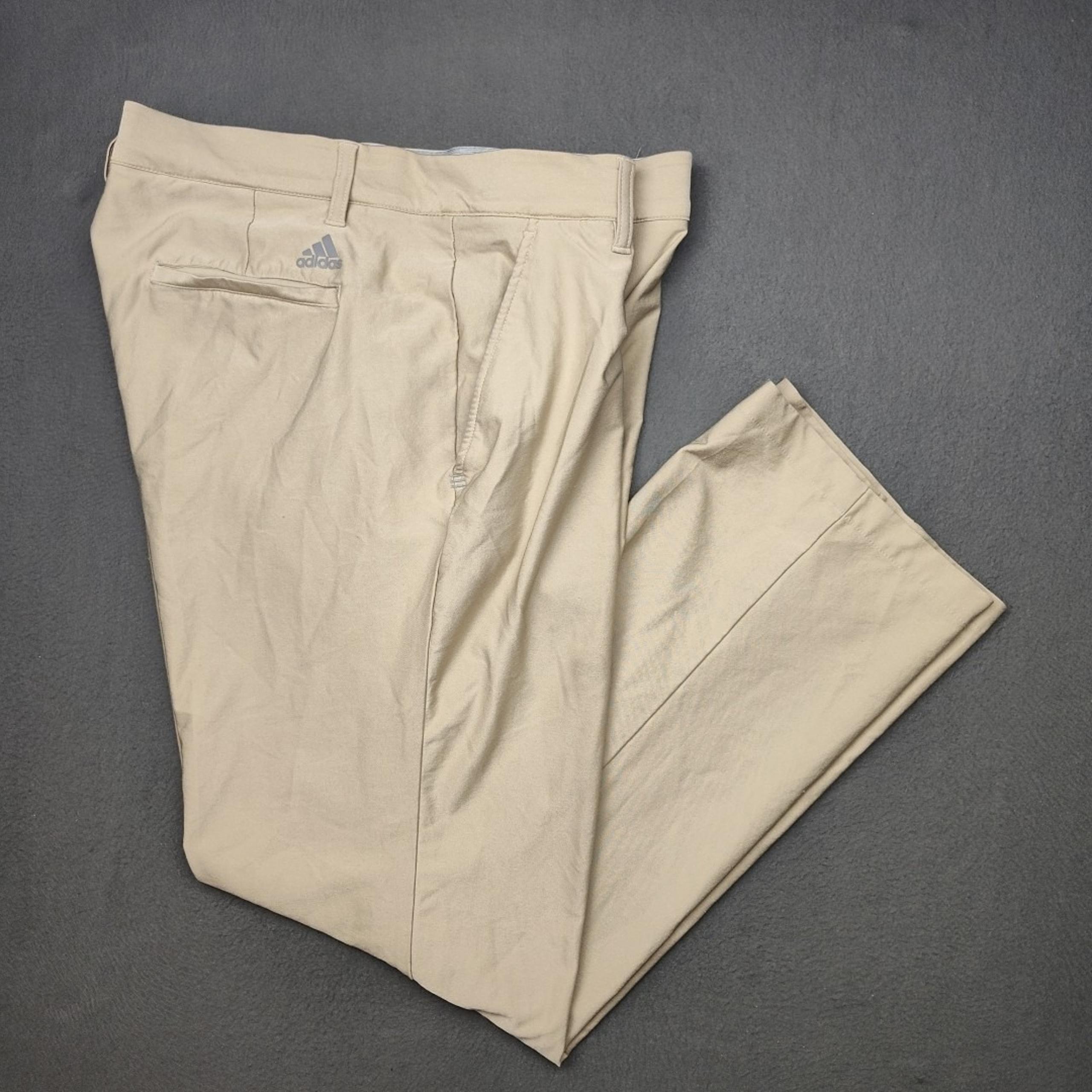 Adidas Pants Mens 36x30 Brown Ultimate 365 Golf Performance Stretch Chino DZ5702