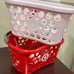 Target Toy Shopping Basket - Pink & Red