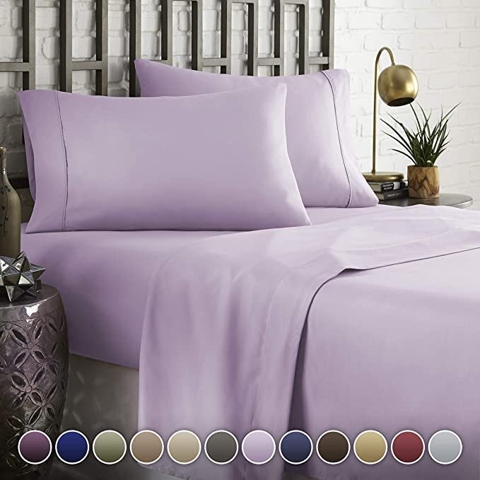Hotel Luxury Bed Sheets 1800 Series Lave