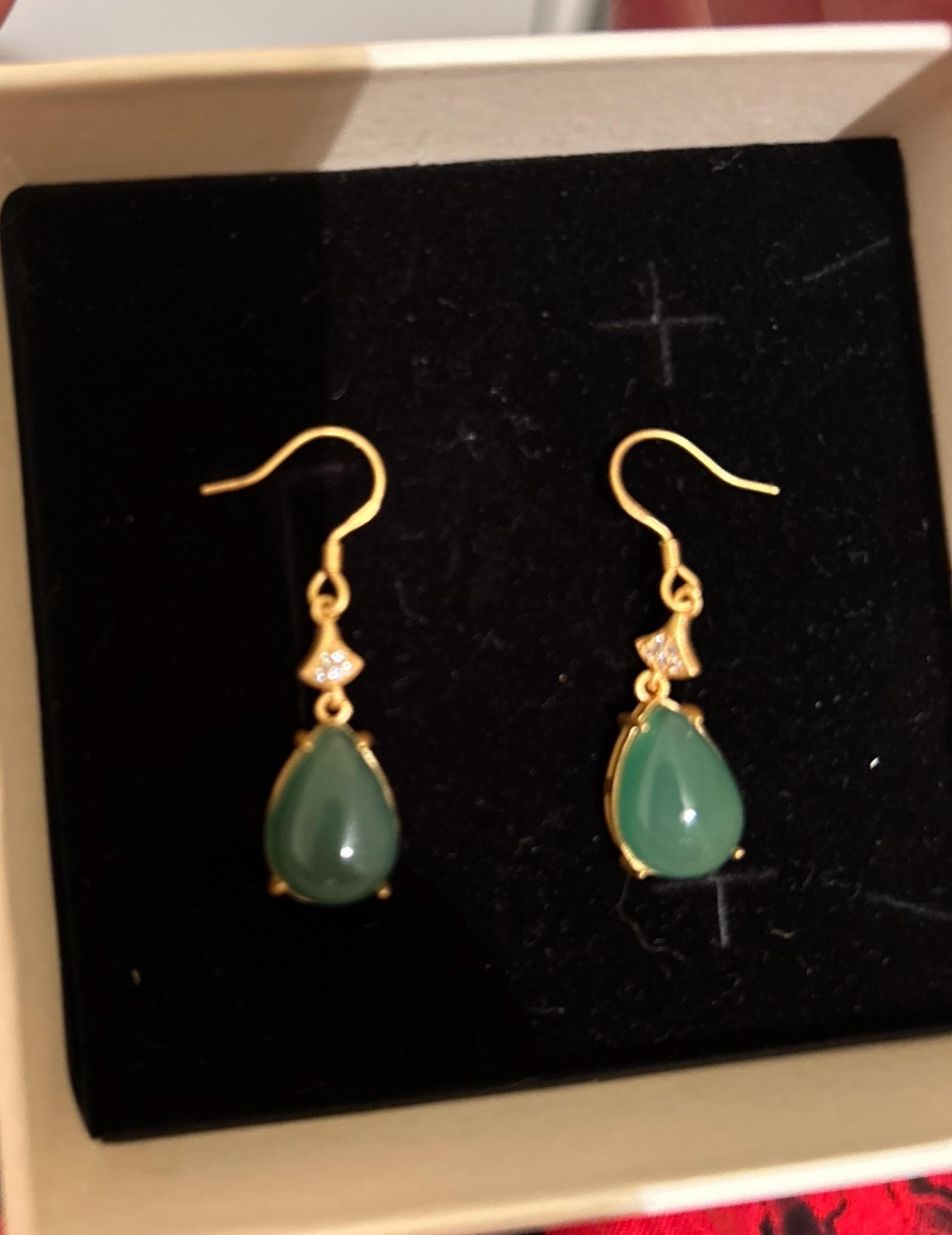 REAL JADE Earrings