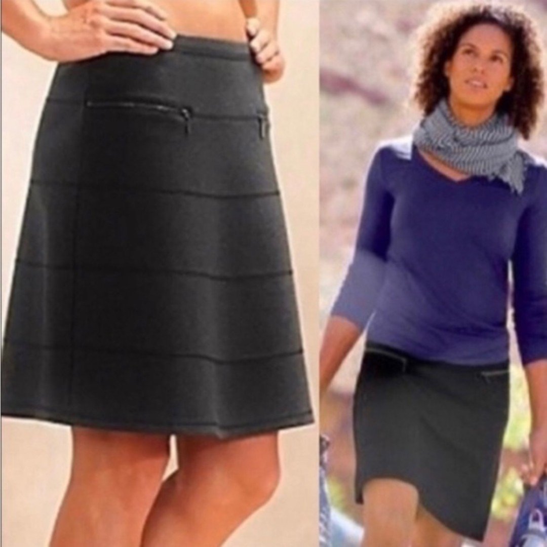 Athleta Womens Strata Ponte Knit Skirt Sz S