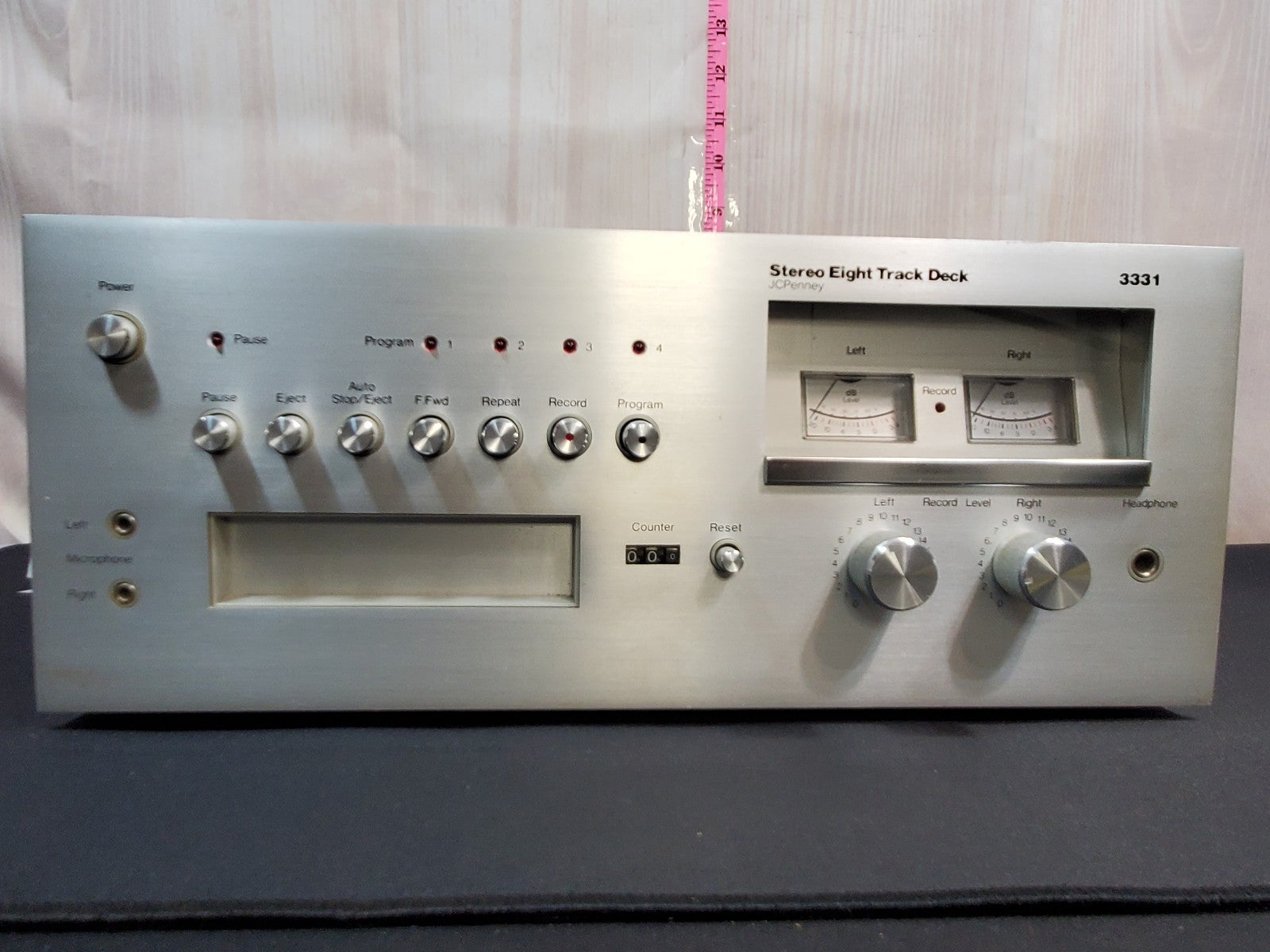 OLD VINTAGE JC PENMEY 8 TRACK PLAYER