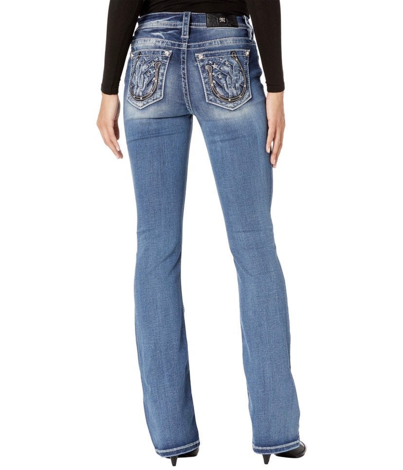 NWT Miss me Cactus horseshoe Sz 28x34