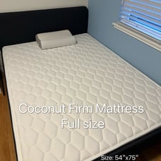 Full size Coconut firm Mattress by Dreamland - like new
