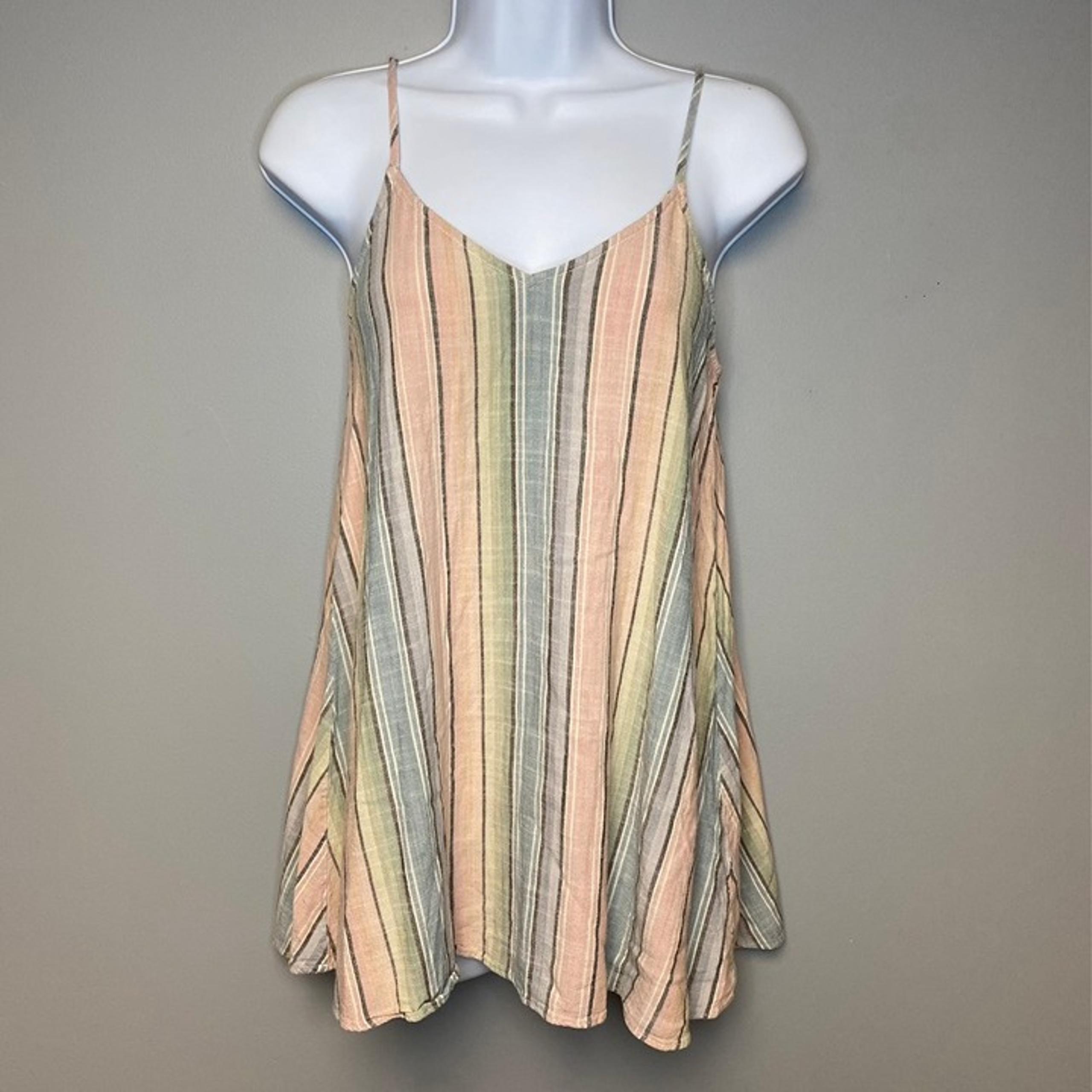 Show Me Your MuMu Camisole Multicolored Striped Strappy Tank Women's Size S