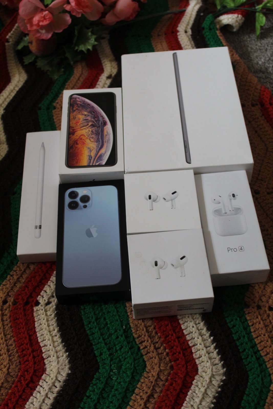iPhone and Accesories boxes