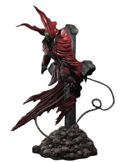 3D PRINTED 1/8 SCALE Spawn on Cross Statue