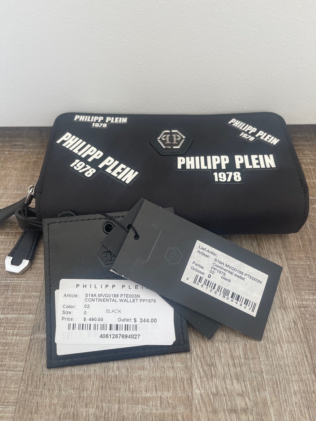 Philipp Plein continental wallet 1978
