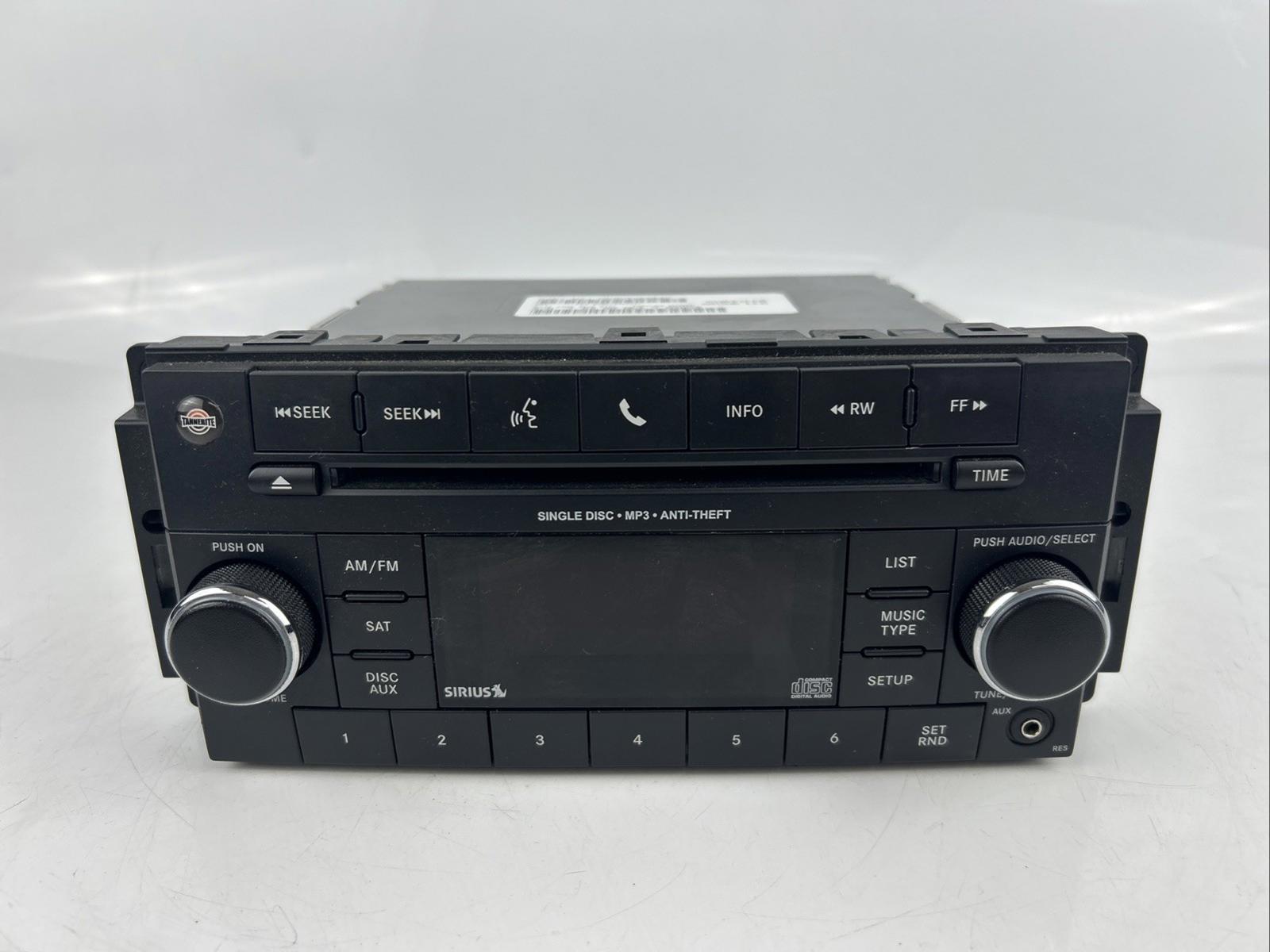 OEM 07-16 Chrysler Dodge Jeep Ram Radio Stereo FM SAT CD Player W/ VIN