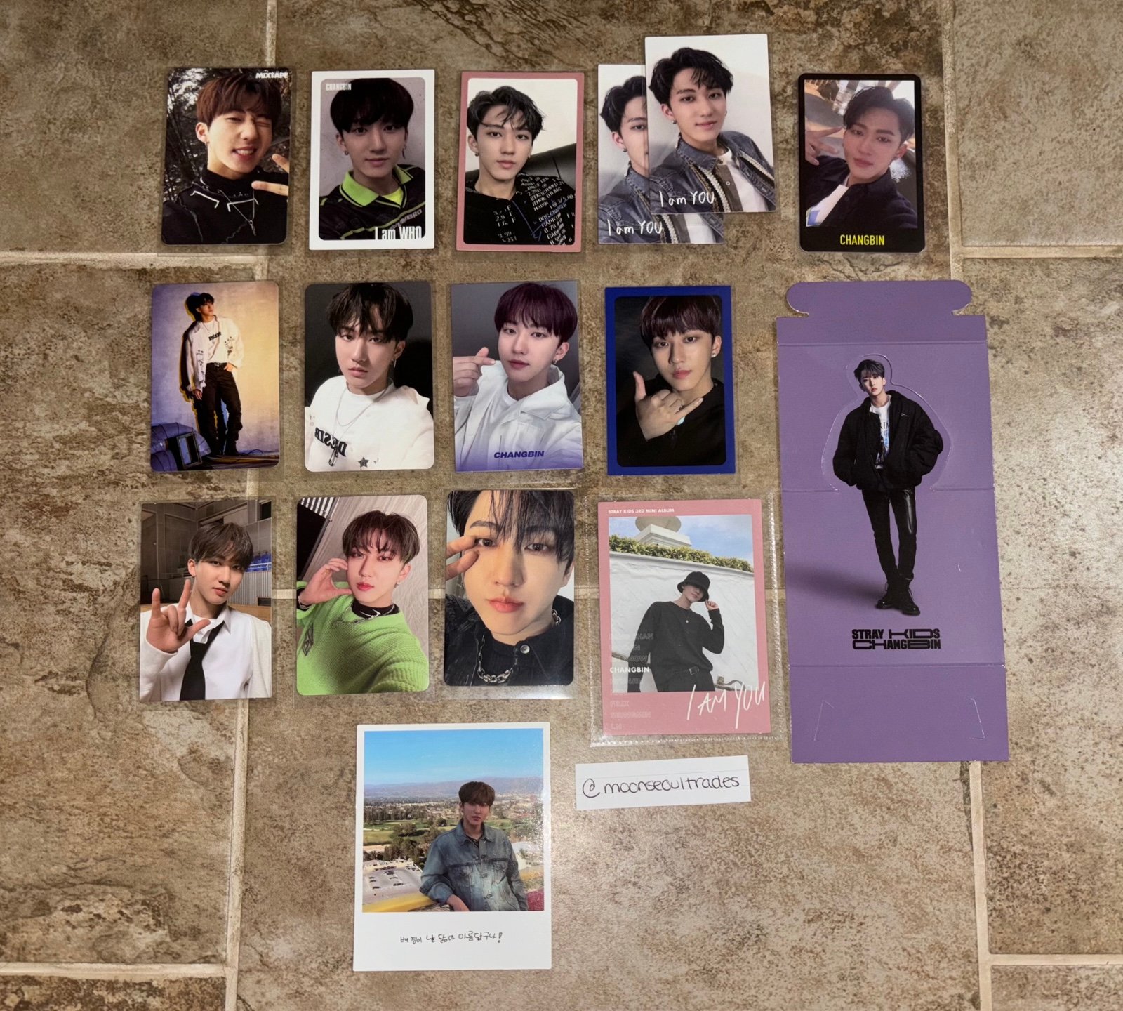 stray kids Changbin collection