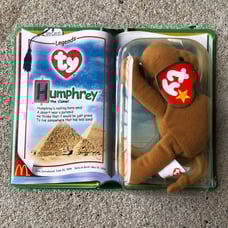 Mcdonalds Humphrey the Camel Beanie seal