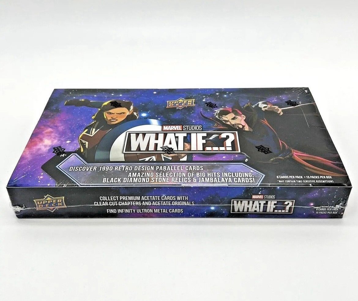SET OF 3 Marvel Studios Upper Deck What if…? Hobby Boxes