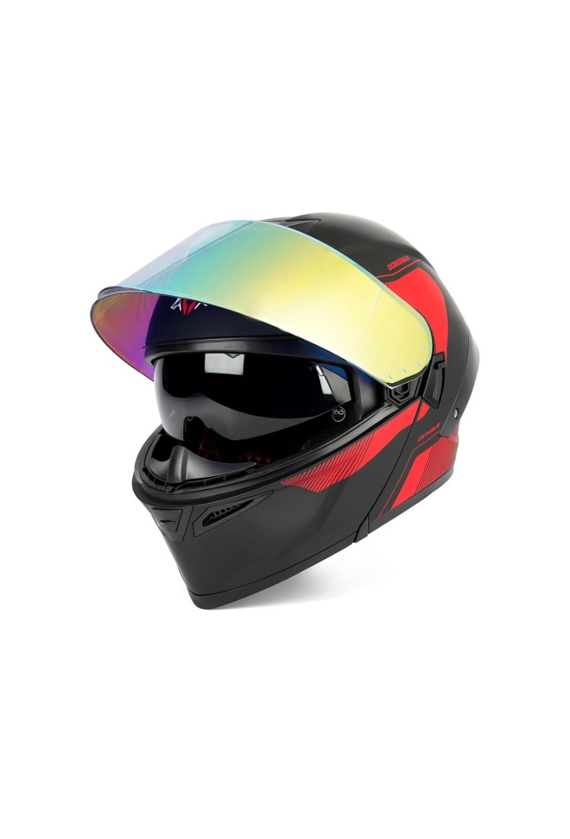 Motorcycle Full Face Helmet (XL) (Q2)