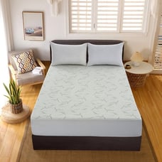 Bamboo Waterproof Mattress Protector Quilted Breathable Premium Mattress Cover