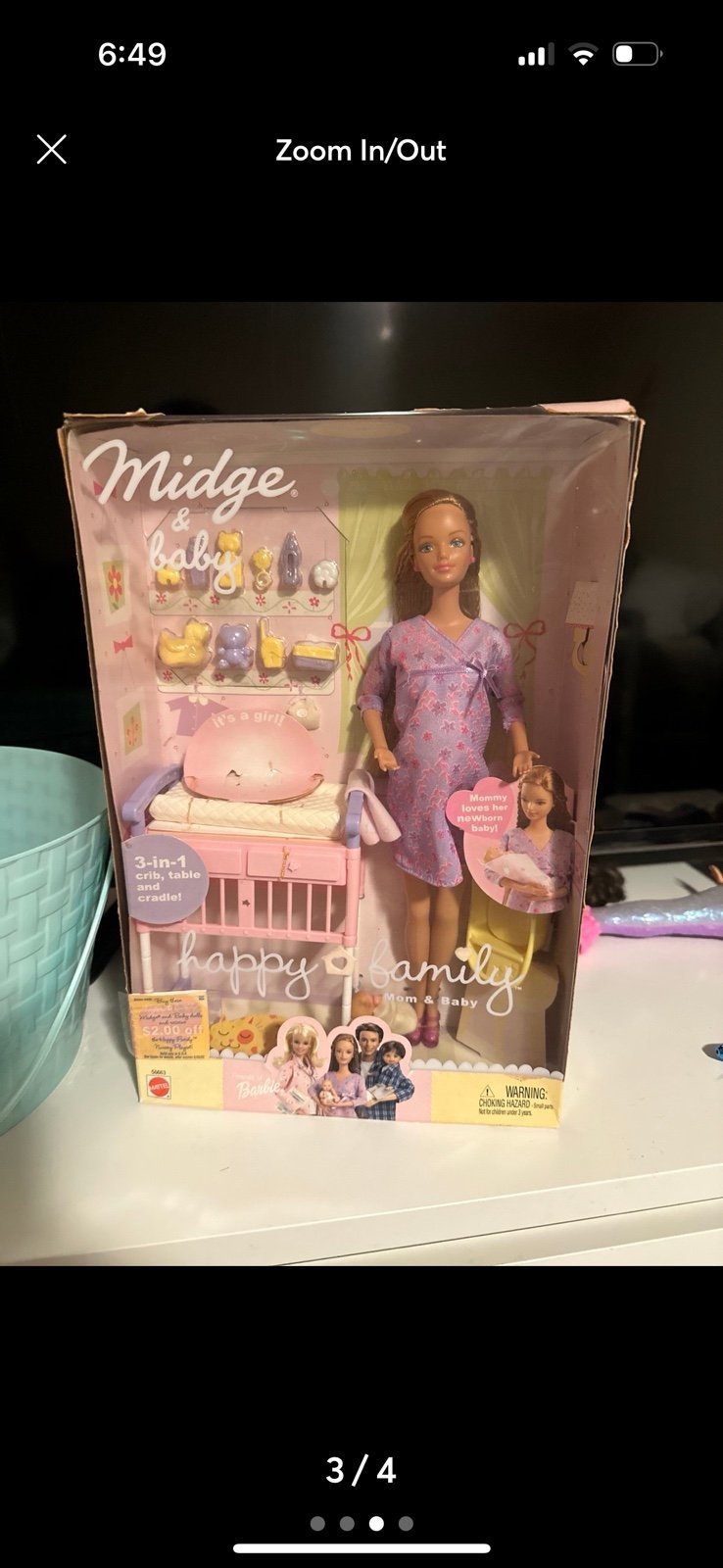 BARBIE PREGNANT MIDGE DOLL
