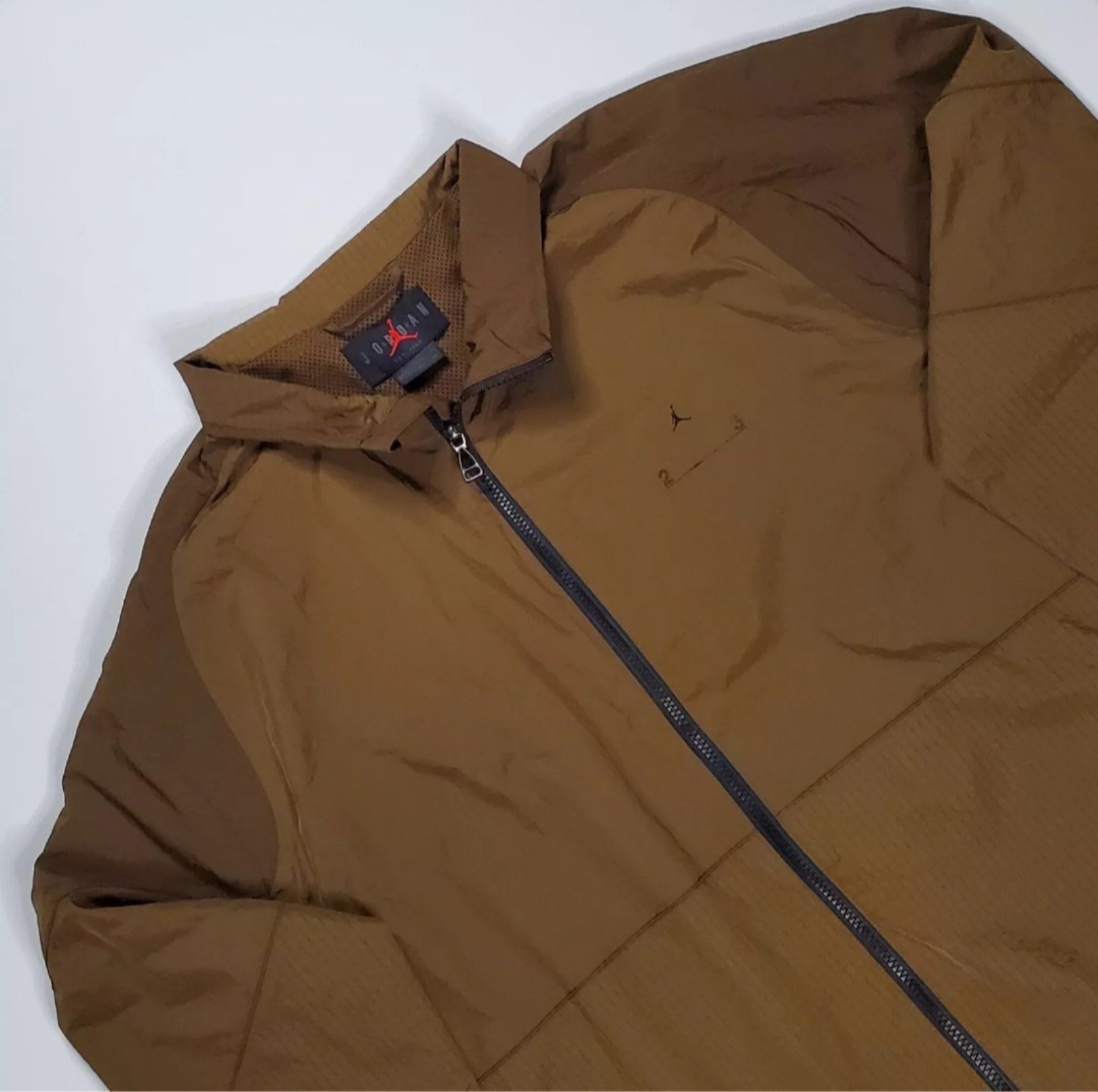 Air Jordan 23 Engineered Repel Water XL Full Zip Jacket Mocha Brown DQ8073-385