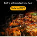 CHEF iQ Sense Smart Wireless Meat Thermometer with 3 Ultra-Thin Probes,
