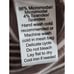 ATM Anthony Thomas Melillo Modal Ribbed Turtleneck Cream and Brown Stripe Small