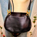 Vintage Guy Laroche Paris Leather Shoulder Bag