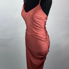 Bodycon Dress Spaghetti Strap Medium Pink