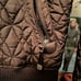 2009 The North Face Nylon Ribbed Aviator Coat