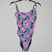NWT Lilly Pulitzer Women's Pink/Navy Floral One-Piece Swimsuit Size 8
