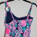 NWT Lilly Pulitzer Women's Pink/Navy Floral One-Piece Swimsuit Size 8