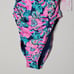 NWT Lilly Pulitzer Women's Pink/Navy Floral One-Piece Swimsuit Size 8