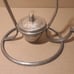 Antique PM Italy Brandy Cognac Glass Snifter Vintage Silver-plated