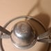 Antique PM Italy Brandy Cognac Glass Snifter Vintage Silver-plated