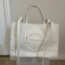 Medium White Telfar Bag