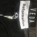 NEW Reformation Veda Black Leather Straight Pants