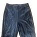 NEW Reformation Veda Black Leather Straight Pants