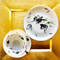 mid century teacup set
