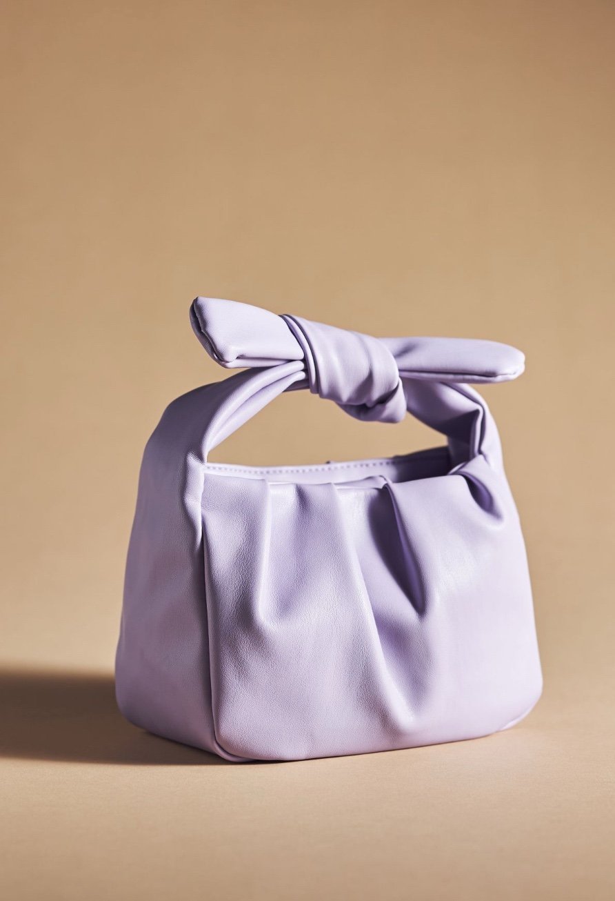 Anthropologie Mini Knot Satchel Bag