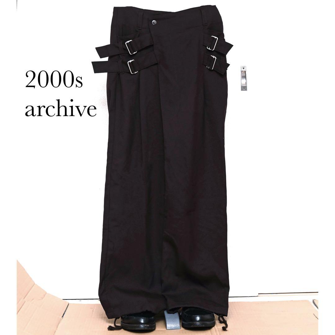 00s gimmick pants archive y2k buggy 黒